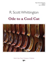 Ode to a Cool Cat Orchestra sheet music cover